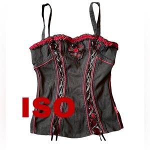 ISO tripp nyc heart corset in medium !!